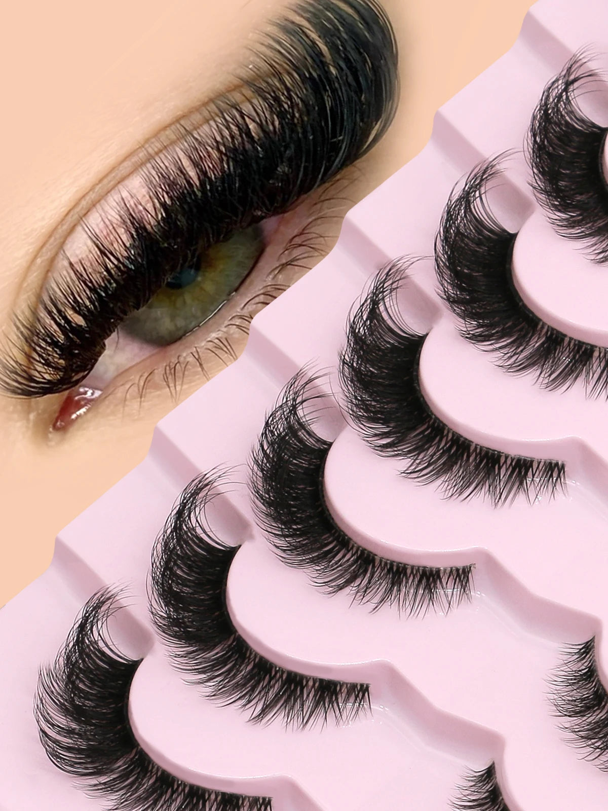 GROINNEYA Cat Eye Lashes