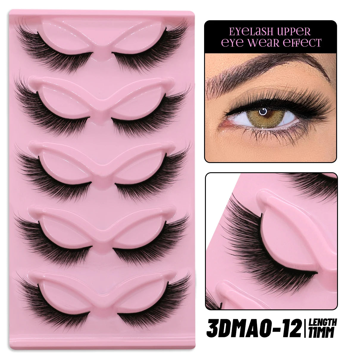 GROINNEYA Cat Eye Lashes