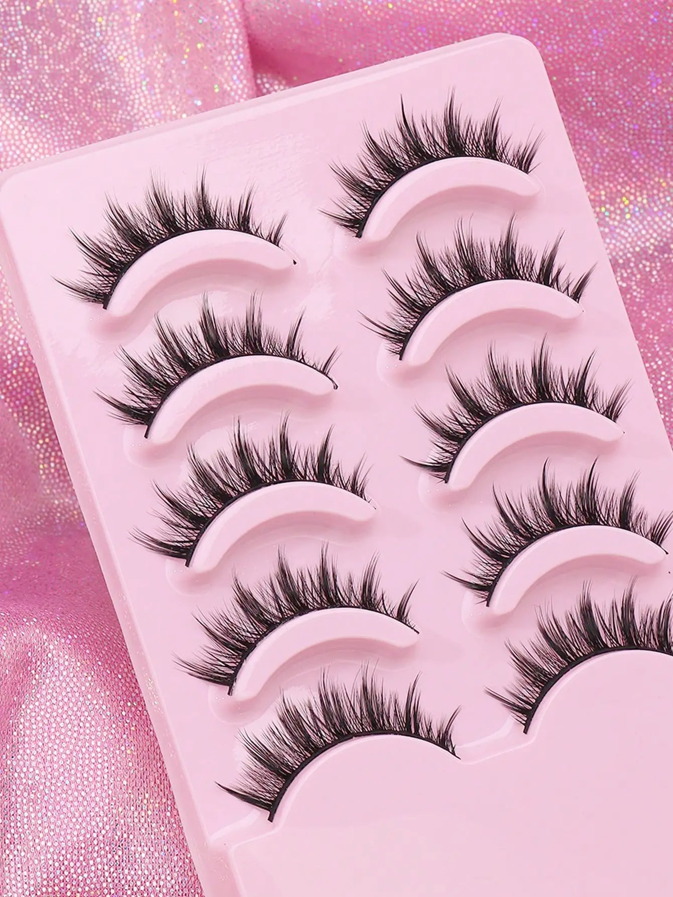 5 Pairs Cat Eye Lashes