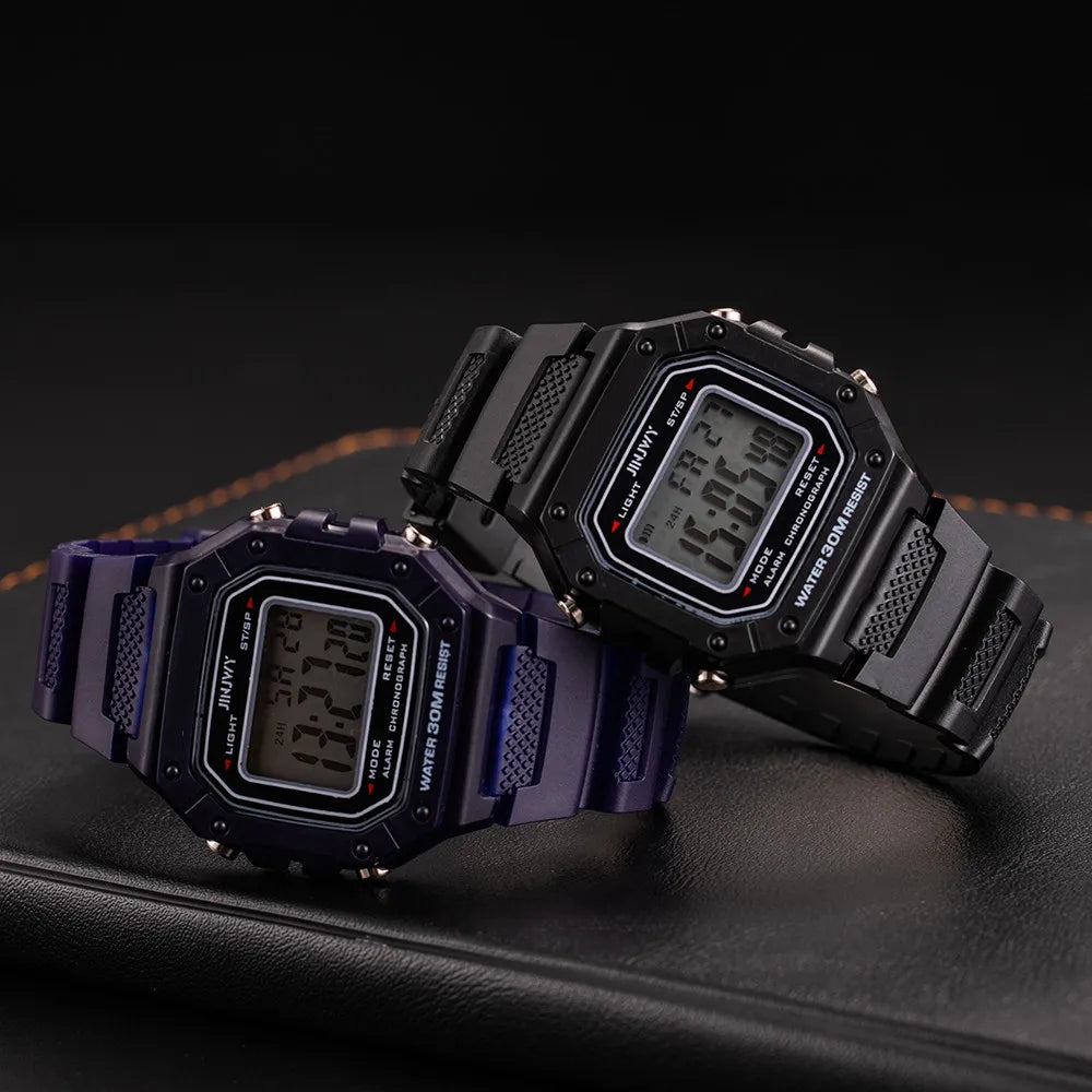 Digital Watches For Men Sports Waterproof Bracelet Clock.