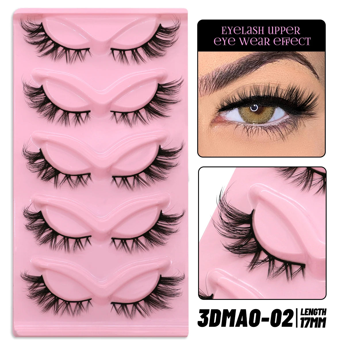 GROINNEYA Cat Eye Lashes