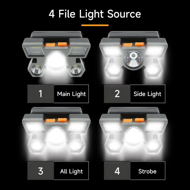 5 LED Flashlight Rechargeable