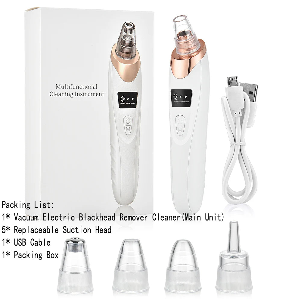 Electric Vacuum Suction Blackhead Remover Facial