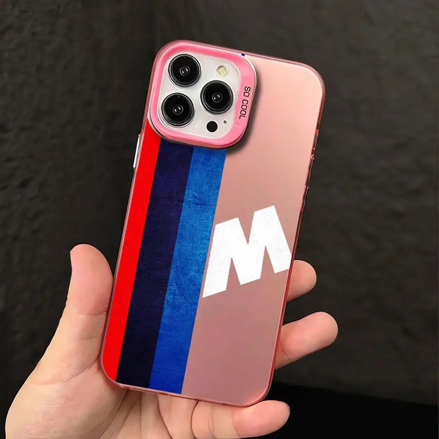 Sports Blue Power-M Logo Phone