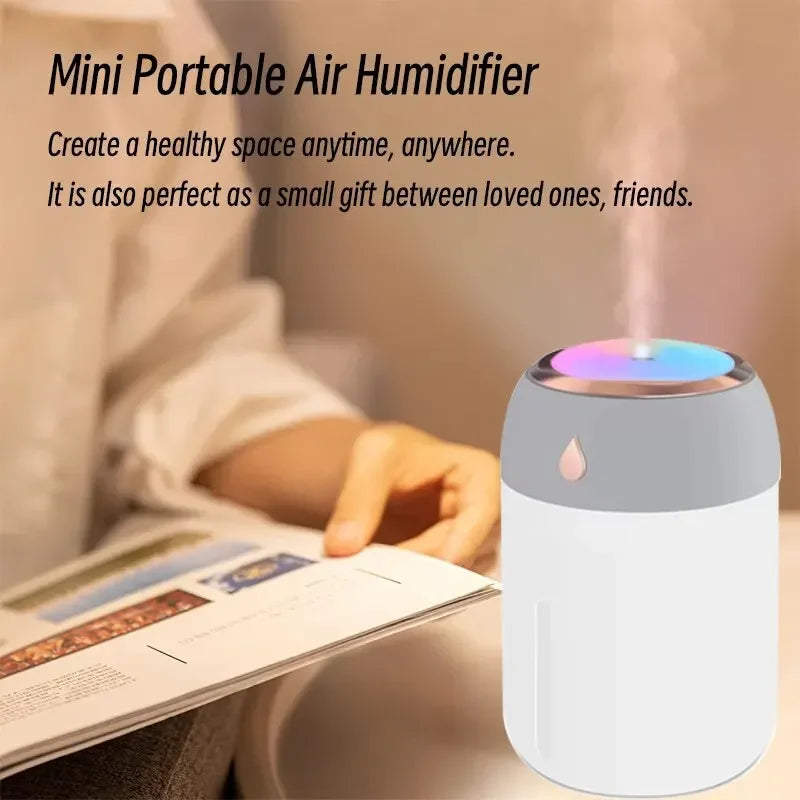 Mini USB Portable Air Humidifier.