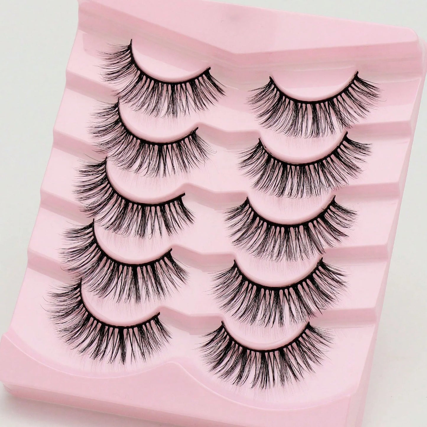 5 Pairs Cat Eye Lashes