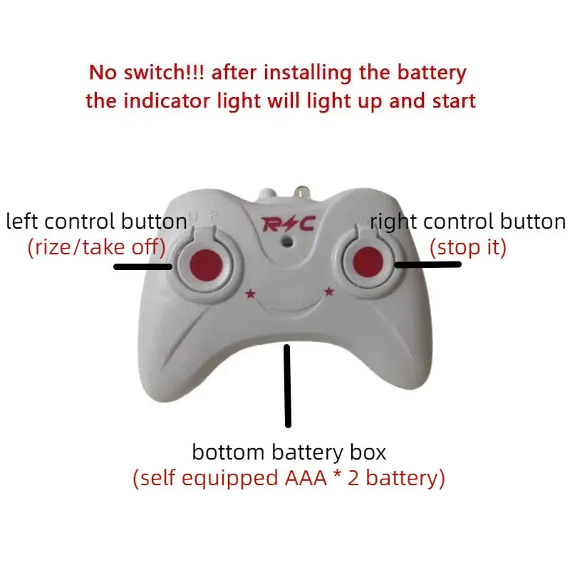 Rechargeable Mini RC Drone Remote .