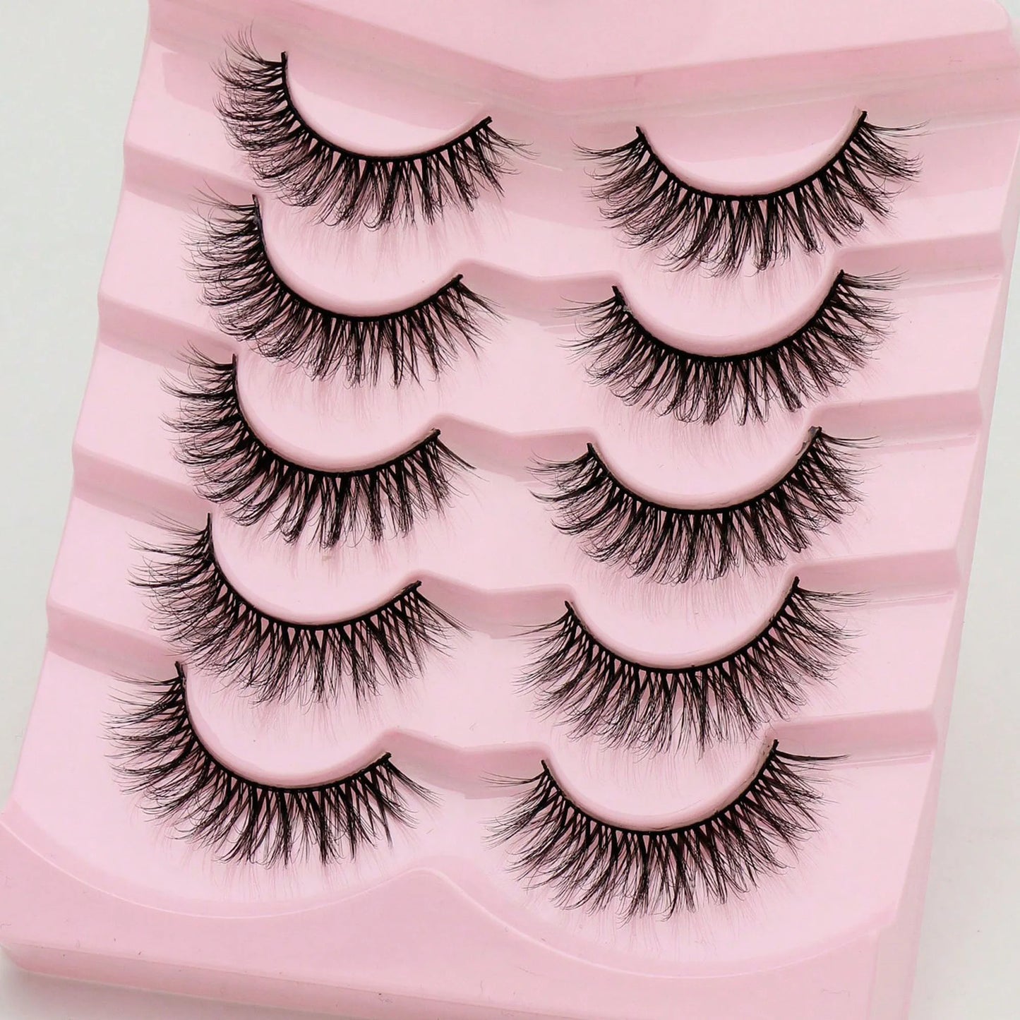 5 Pairs Cat Eye Lashes