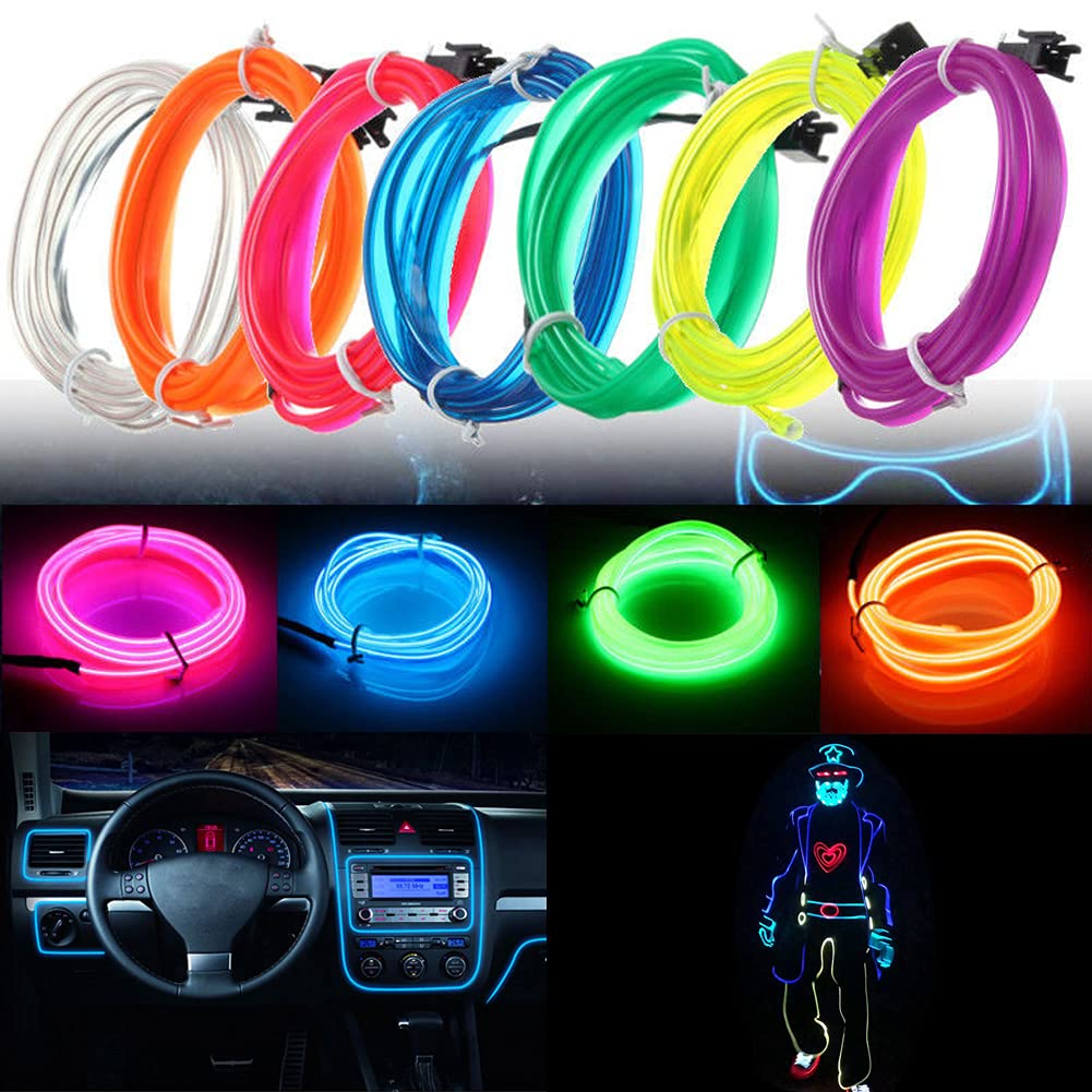 5M Car Interior Led Strip Light Neon.