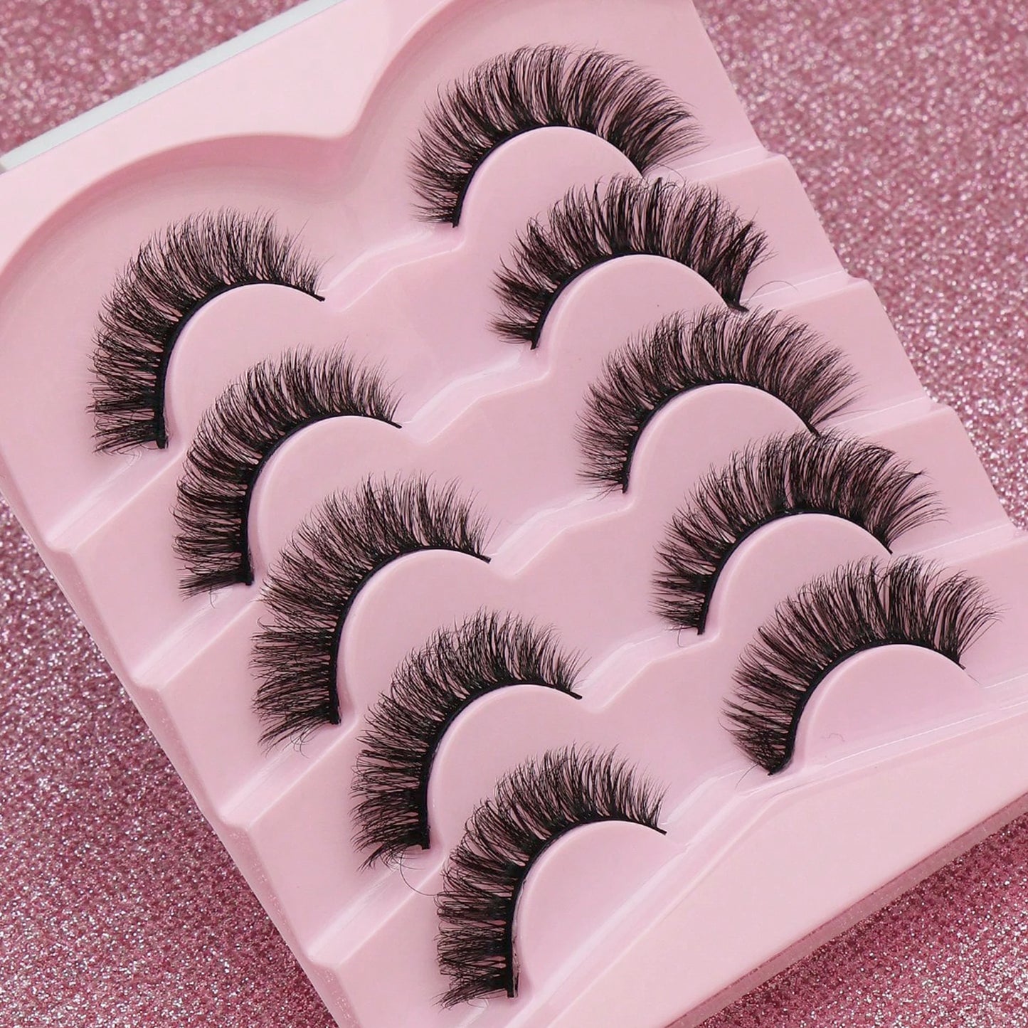 5 Pairs Cat Eye Lashes